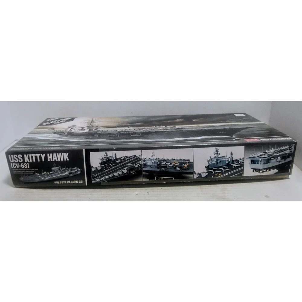 ACADEMY HOBBY MODEL KITS USS KITTY HAWK 1/800 SCALE CV-63 NEW OPEN BOX
